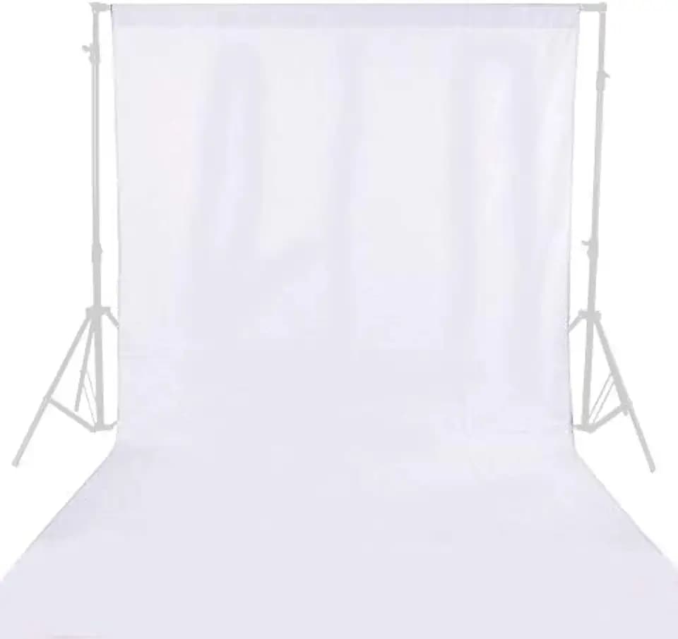 GFCC 10FTx10FT White Backdrop Background for Photography Photoshoot