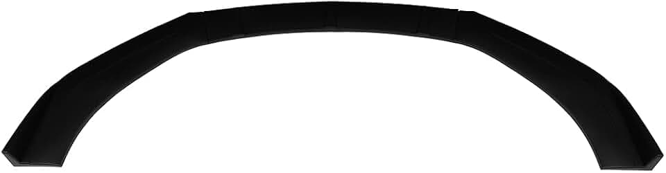 SCITOO 3PCS Front Lip Spoiler Universal for Most Vehicles Accessories Matte Black Front Bumper Lip Chin Spoiler Splitter Diffuser Protector Body Kit