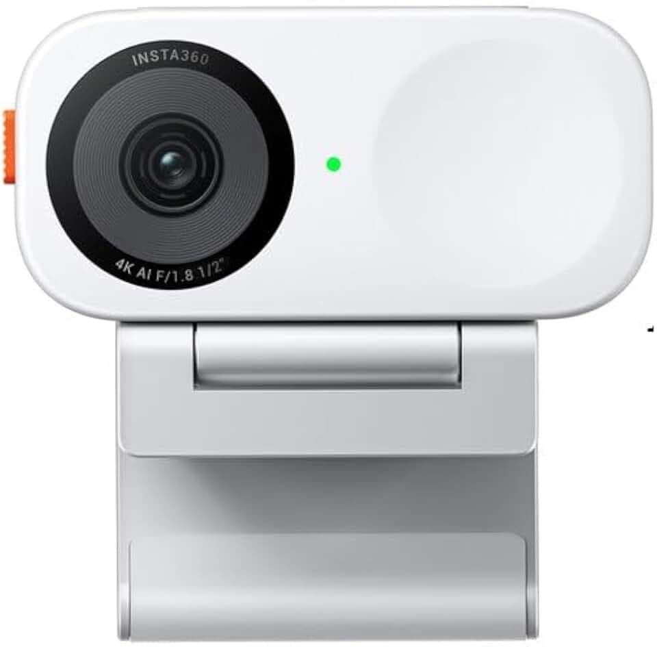 Insta360 CINSABNA-LINK2C06 Link 2C Standard Edition AI-Webcam, Arktis-Weiß
