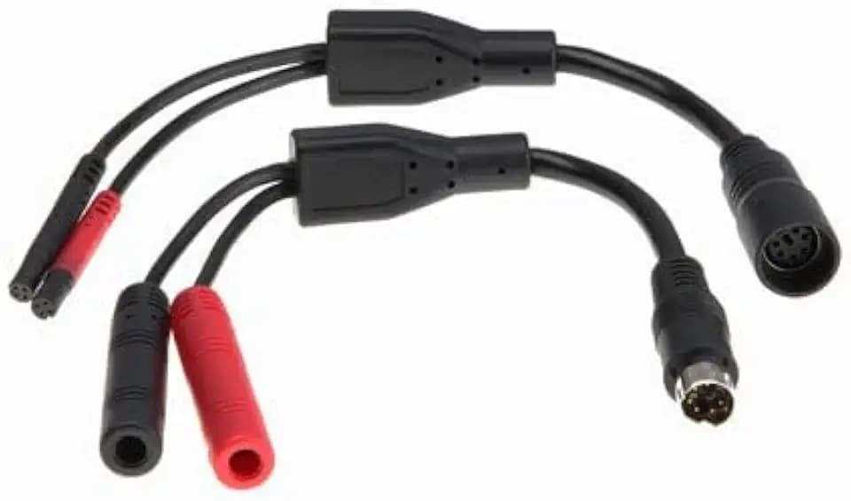 ZENEC Z-EACC-DODIF Kabeladapter Set für Campervans, Kompatibel mit DOMETIC CAM 35 6-Pin Kamerakabel, Mini 4-Pin Stecker