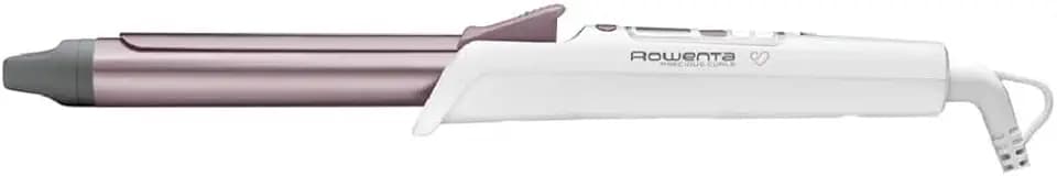 Rowenta CF3460 Premium Care Precious Curls Lockenstab | 3 Pflegeprogramme | Eingebauter Timer Für Sicheres Lockenwickeln | Übersichtliches LCD-Display | 25-Mm-Durchmesser | Automatisches Abschalten