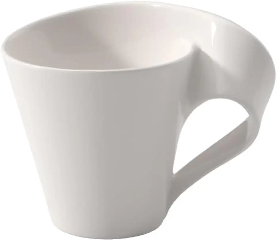 Villeroy & Boch NewWave Caffè Tasse, 250 ml, Premium Porzellan, Weiß