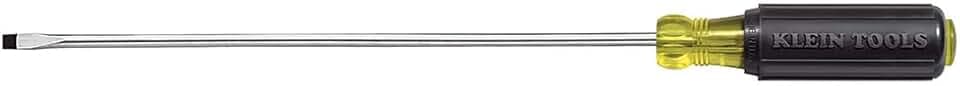 Klein Tools 608-6 1/8-Inch Cabinet Tip Mini Screwdriver, 6-Inch 1/8-Inch Tip 6-Inch Shank Mini