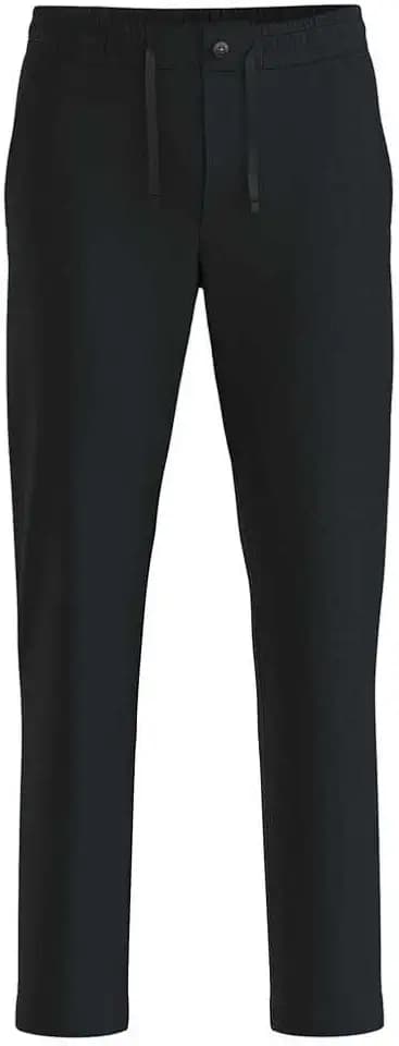 BOSS Herren Sanderson-L Tapered-Fit Hose aus Leinen-Mix