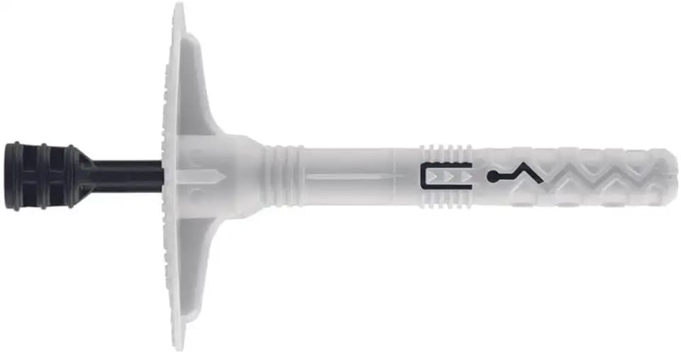 INDEX A PERFECT FIXING AISC10140 [AIS-C] 200 Stück Dübel mit Nagel aus Polyamid zur Befestigung von Dämmplatten und Fassadensanierung (SATE), zugelassen, Ø10 x 140 mm