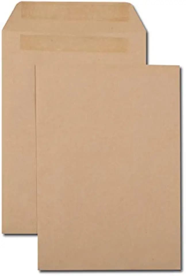 GPV 1391 Versandtaschen, C5, 162 x 229 mm, braun, Gewicht: 90 g