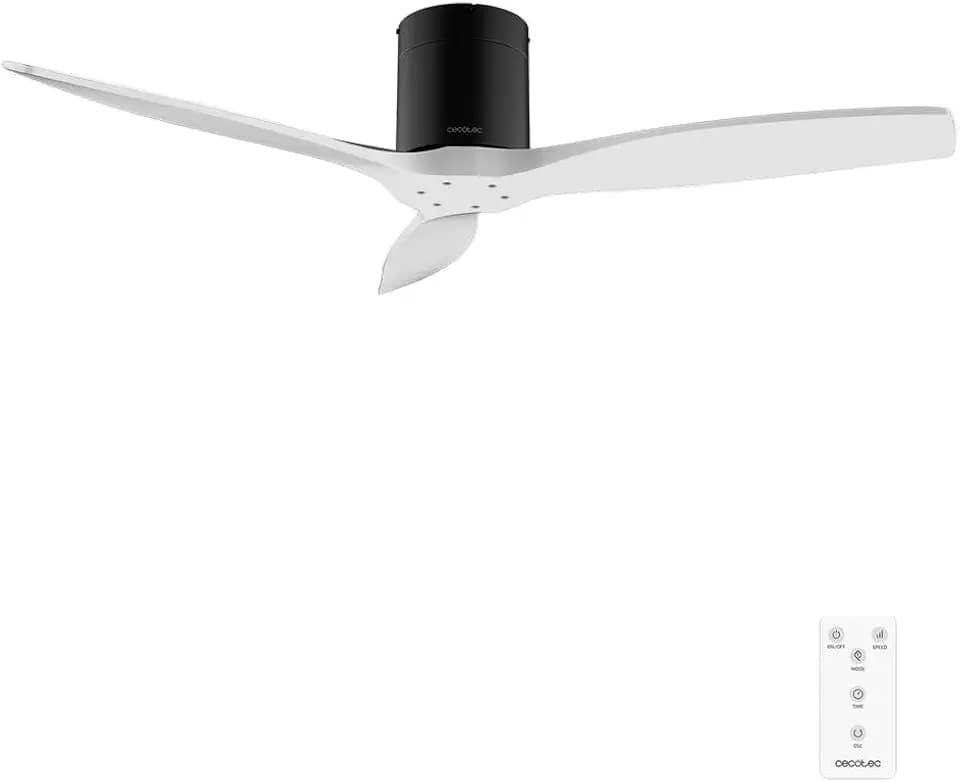 Cecotec Deckenventilator EnergySilence Aero 5400 Classic Black&White