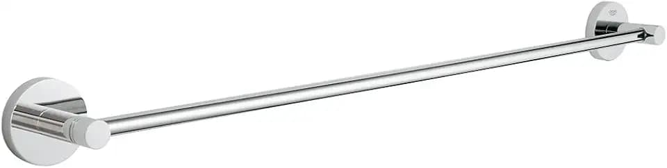 GROHE 40366001 Essentials Towel Bar, 24-Inch, Starlight Chrome