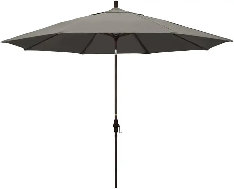 California Umbrella 11' Round Aluminum Market Umbrella