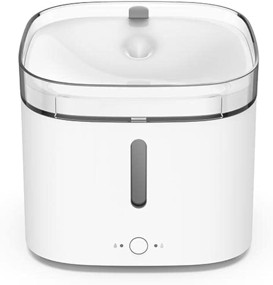 Wasserspender für Haustiere, Wasserspender für Katzen, leise Abgabe, automatischer Spender, Fernbedienung mit App