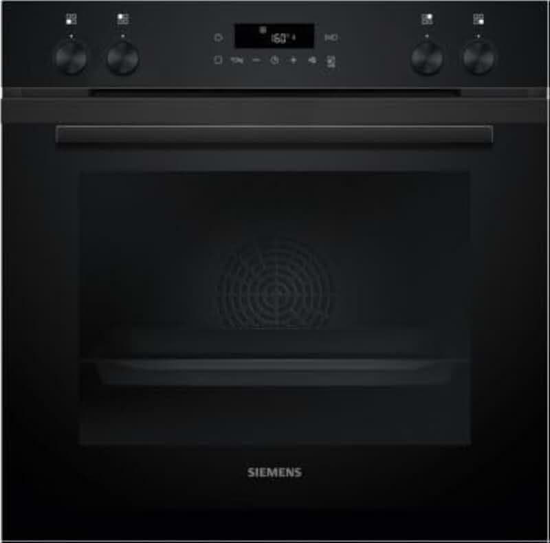 Siemens HE271ABB3 Pyrolyse Einbauherd Deep black inox
