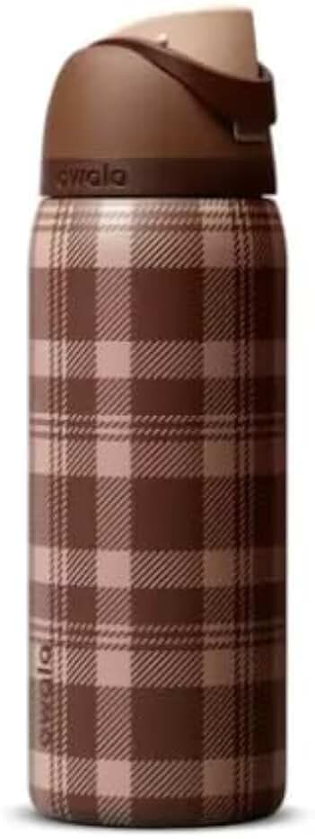 Owala 32 fl oz Stainless Steel Special Edition FreeSip Insulated Water Bottle - Plaid and Simple