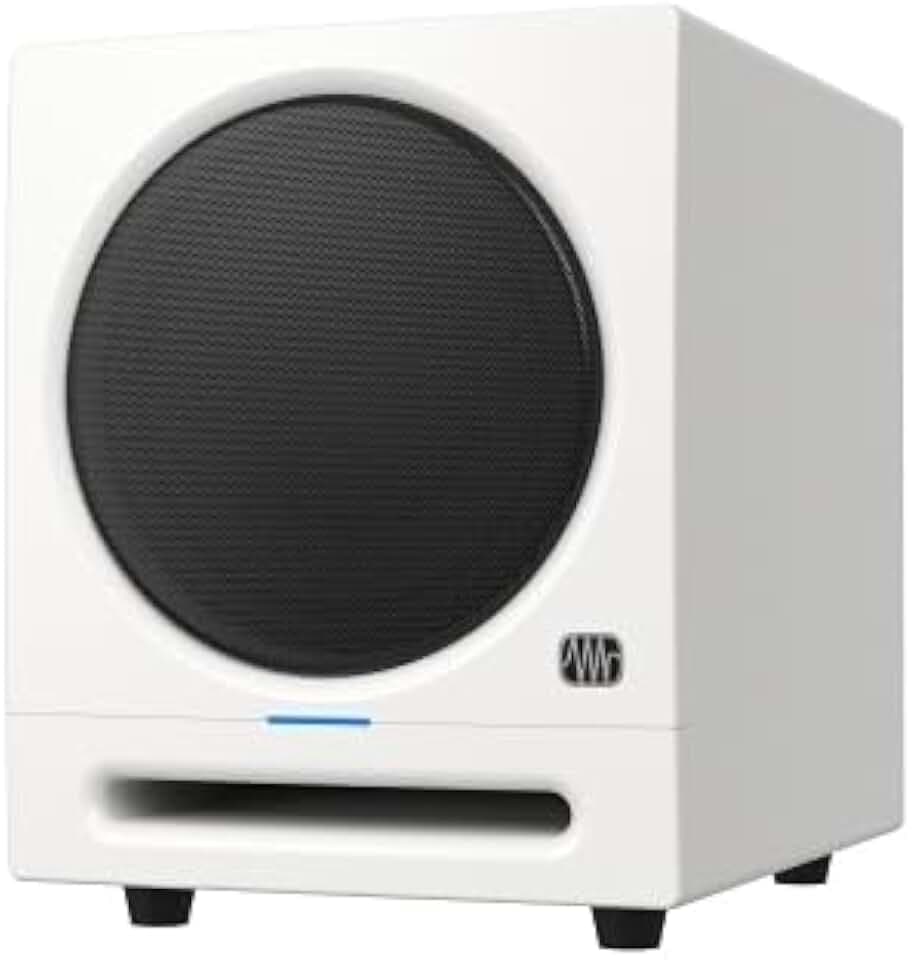 PreSonus Eris Sub 8BT Aktiv-Studio-Subwoofer mit Bluetooth, 8", Weiß