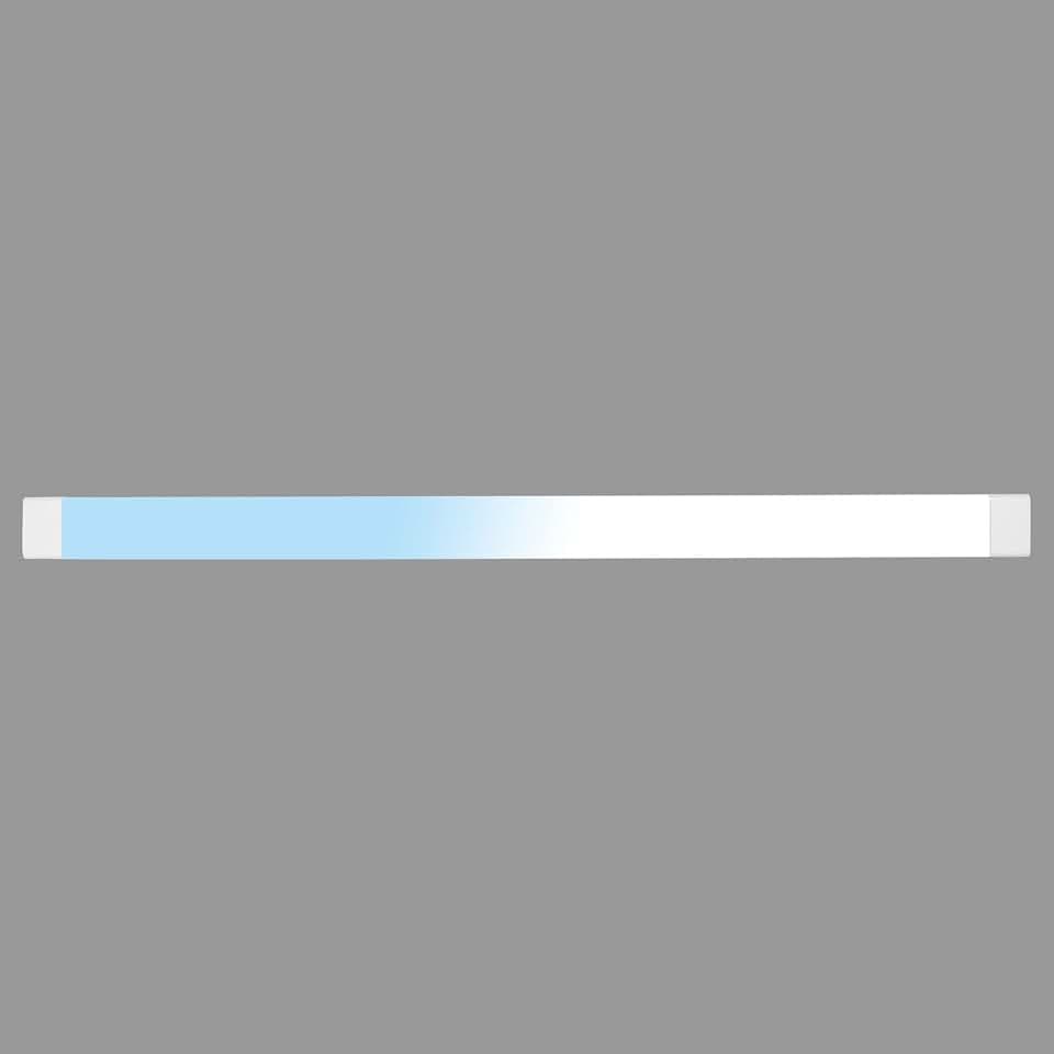 TELEFUNKEN - Led Unterbauleuchte 122 Cm, Küche, Led Leiste Küchenschrank, Werkstattlampe, Lichtfarbe Einstellbar In 2 Stufen Via Lichtschalter, 45 W, 5000 Lm, Weiß