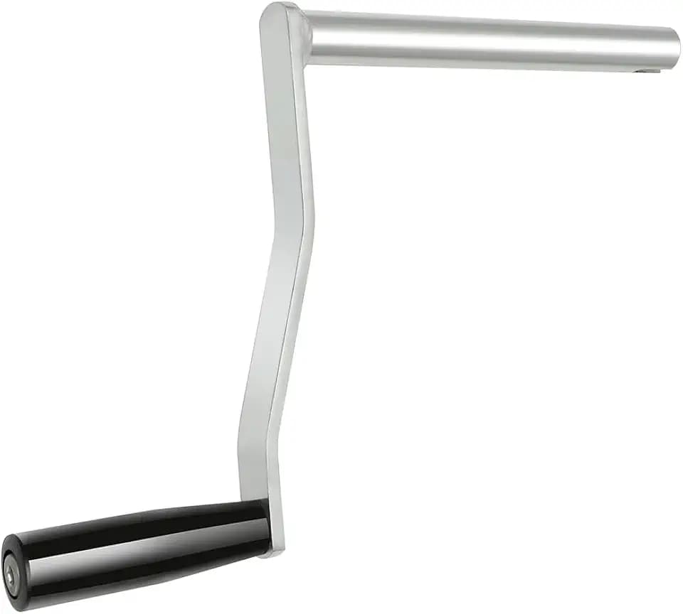 Crank Handle for Coleman Fleetwood Pop-Up Camper,Iron Tent Camper Crank Handle with Rotatable Plastic Handle 4-1/4 inches Handle Length