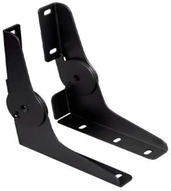 Wise 8WD143B Premium No-Pinch Boat Seat Hinge Set Black