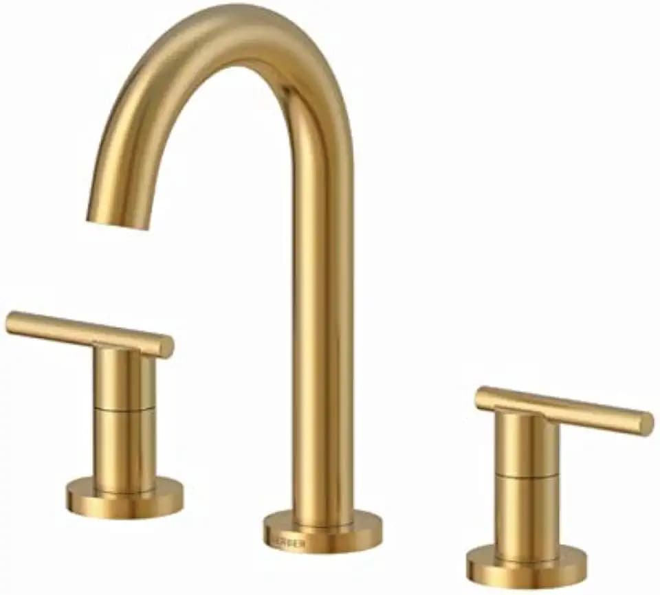 Gerber Parma 3-Hole Widespread Bathroom Sink Faucet, Brushed Bronze