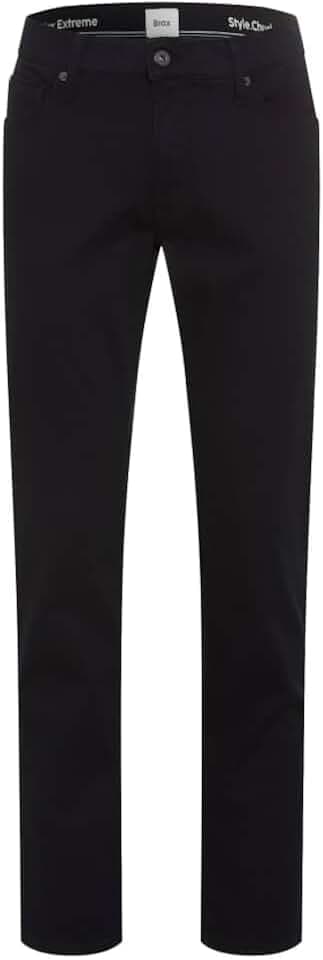 BRAX Herren Jeans Chuck - Mid Waist - Regular Fit - Blau Schwarz
