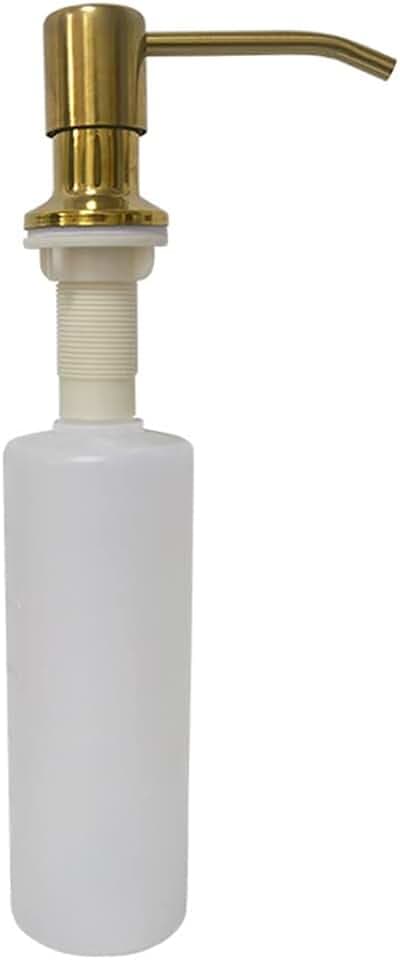 300 ml goldener Seifenspender, Küchenspüle, Seifenspender, Badezimmerzubehör, Lotion, Aufbewahrungsflasche für Badezimmer, Küche, Büro, WC, Restaurant, Waschraum