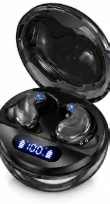 Headphoone for Trucker Office Business Metallic Black Side Sleepers