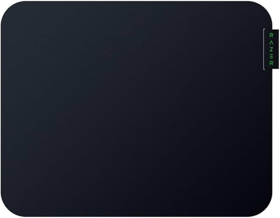 Razer Sphex V3 Hard Gaming Mouse Mat: Ultra-Thin Form Factor - Tough Polycarbonate Build - Adhesive Base - Small