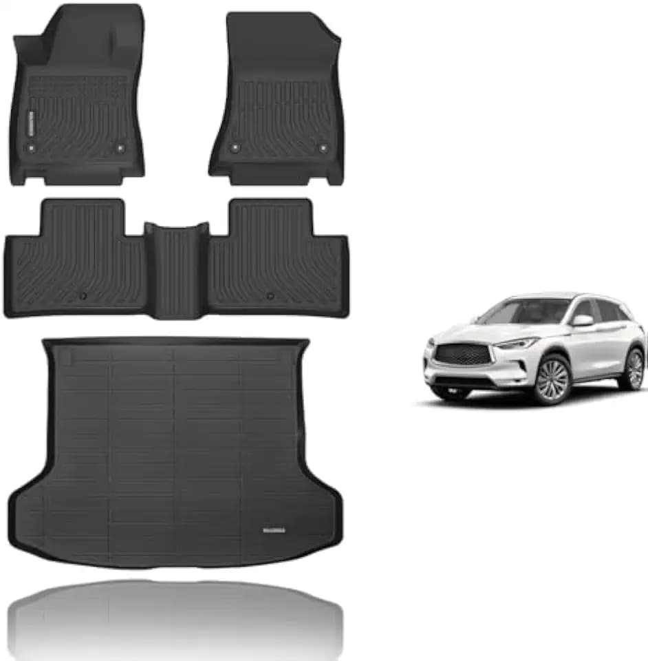 KELCSEECS Floor Mats for Infiniti QX50 2019-2025/QX55 2022-2025