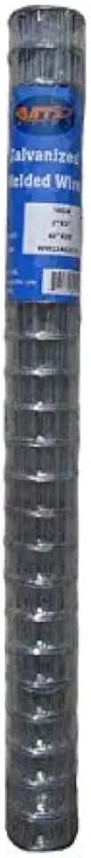 16GA Galvanized 48in x 25ft-3in x 2in Welded Wire Mesh Garden Economy Fence