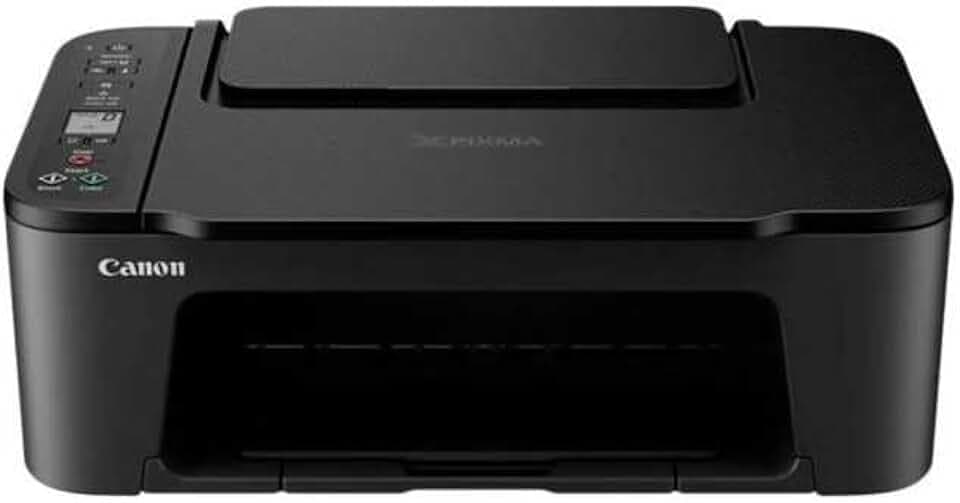 Canon PIXMA TS3550i Multifunktionsdrucker 3in1 (Tintenstrahl,Drucken, Kopieren, Scannen, A4, WLAN, LCD, Apple AirPrint, Mopria, PIXMA Cloud Link, kompatibel mit Pixma Print Plan "Abo") Schwarz