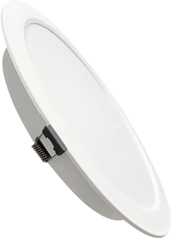 LUXULA LED Einbauleuchte rund Weiß Ø221x27mm, 18W 1800lm, IP44