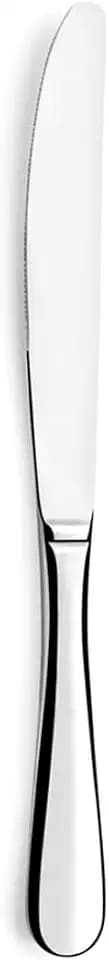 Amefa Baguette Set mit 12 Tafelmessern, Edelstahl 18/0, Länge 235 mm, 18/0_430, Silber