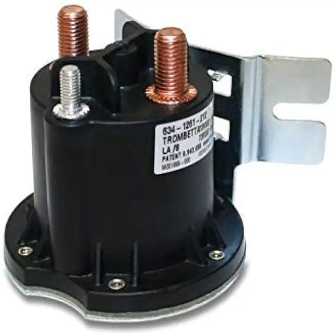 Trombetta 634-1261-212 12 Volt Solenoid PowerSeal DC Contactor (Includes Hardware)