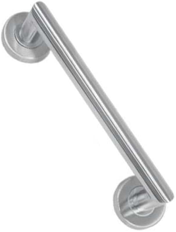 0 30 DE Griff C/ROSETA U TYP GERADE 200 mm EDELSTAHL-26065, Edelstahl