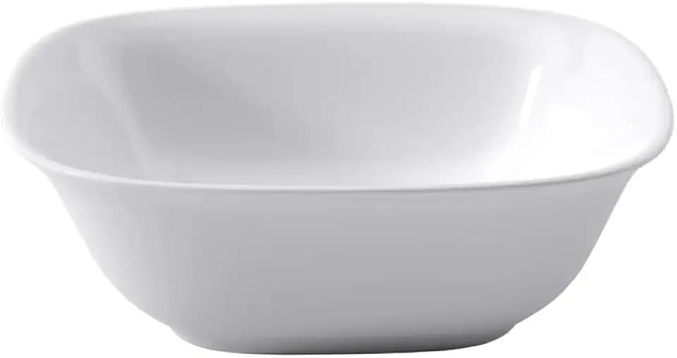Villeroy & Boch Royal Eckige Schüssel, Premium Bone Porzellan, Weiß
