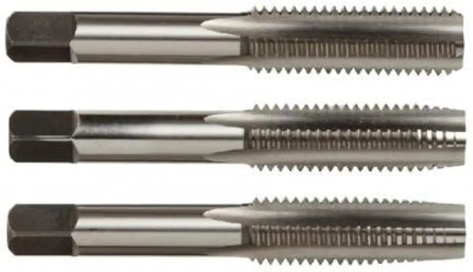 3-teiliges Gewindebohrer-Set 1/2 Zoll (HSS), zum Einschrauben und Erstellen von Innenfilets in Metall und anderen Materialien.