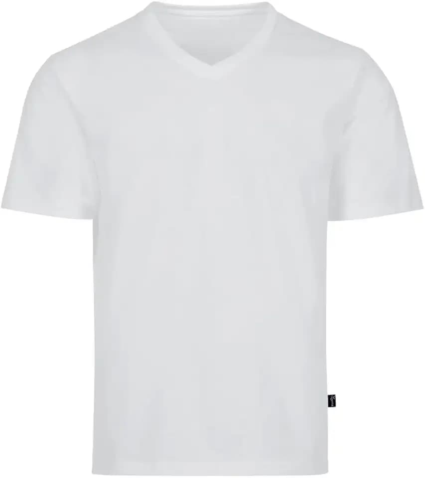 Trigema Damen Trigema Damen V-Shirt Deluxe Baumwolle T-Shirt (1er Pack)