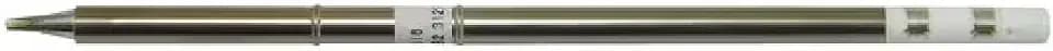 Hakko Soldering Tip, 0.06 in, T15 Series, Chisel, T15-D16