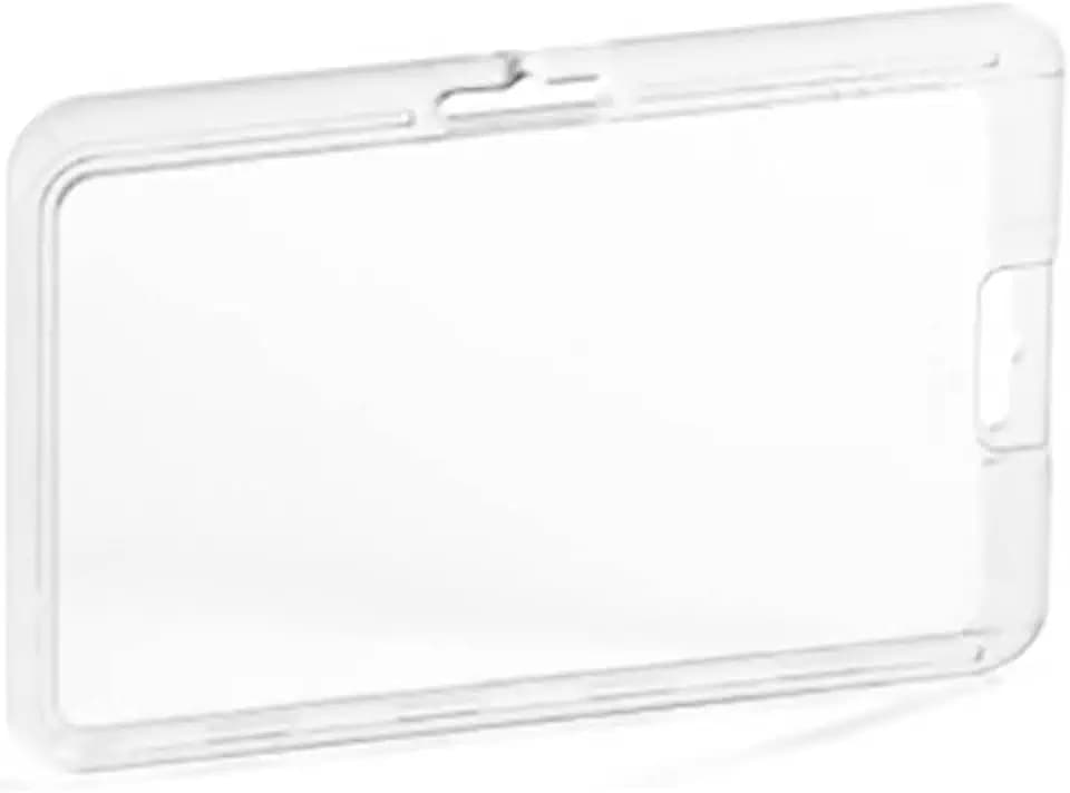 Durable Kartenhalter Permanent, Ausweishalter, 10 Stück, transparent