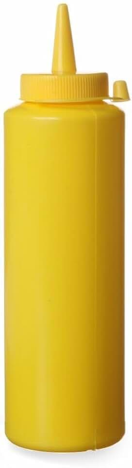 HENDI Spenderflasche, 1 Stück, 200ml, LDPE, PP, Gelb