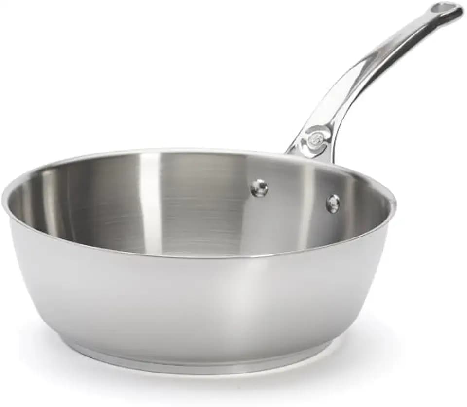 de Buyer - konische Sauteuse MILADY aus Edelstahl - 24 cm - 3411.24