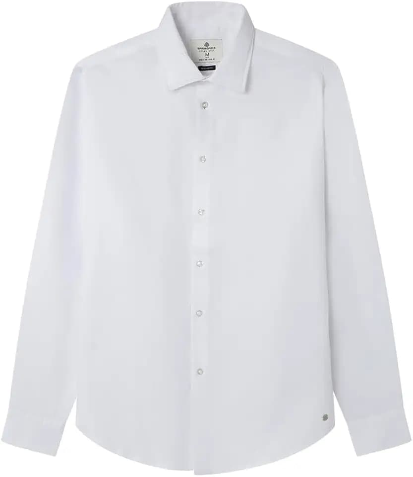 Springfield Herren Dobby Daily Easy Care Shirt Hemd