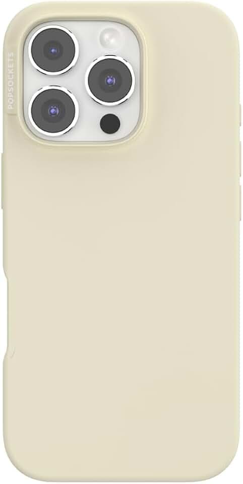 PopSockets iPhone 16 Pro Hülle kompatibel mit MagSafe, Handyhülle für iPhone 16 Pro, kabellos aufladbar, nur Hülle, Süßer Mist