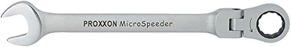 PROXXON 23061 MicroSpeeder Ringmaul Ratschenschlüssel mit selbsthemmendem Gelenk Schlüsselweite 24mm