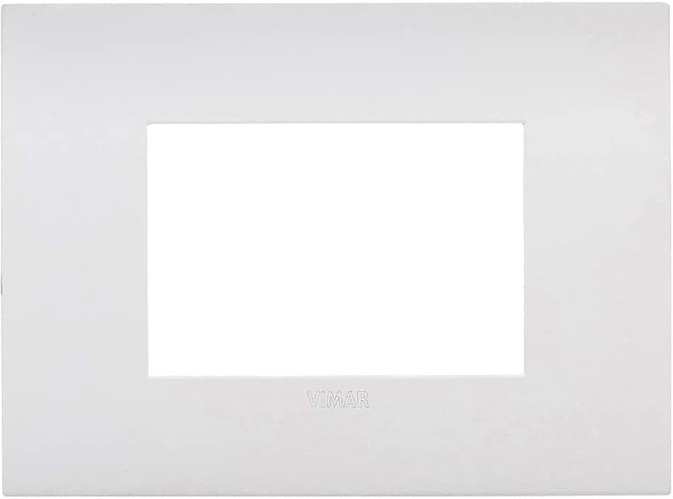 Vimar 19953.26 Arké fit Plate 3 Module, Metall, Polar matt