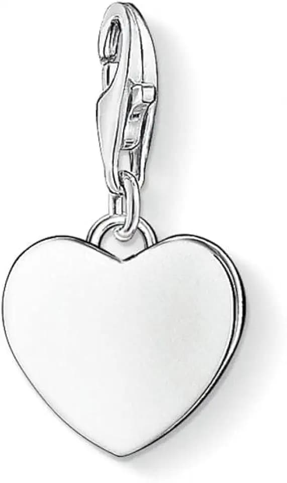 THOMAS SABO Damen Charm-Anhänger Herz Flügel Charm Club 925 Sterling Silber 0613-001-12