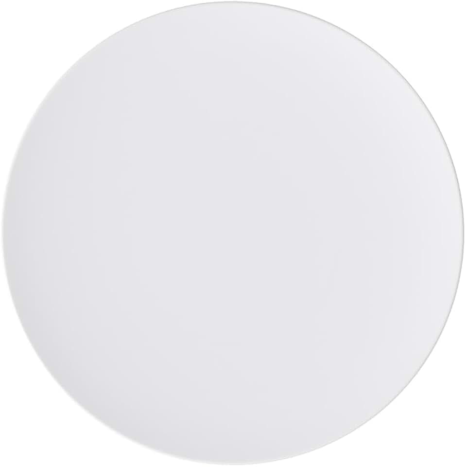 Villeroy & Boch – Royal Coupe-Teller 33 Cm Weiß, Spülmaschinenfest, Mikrowellensicher, Coupeteller, Speiseteller, Essteller, Teller Keramik, Geschirr, Premium Bone Porzellan