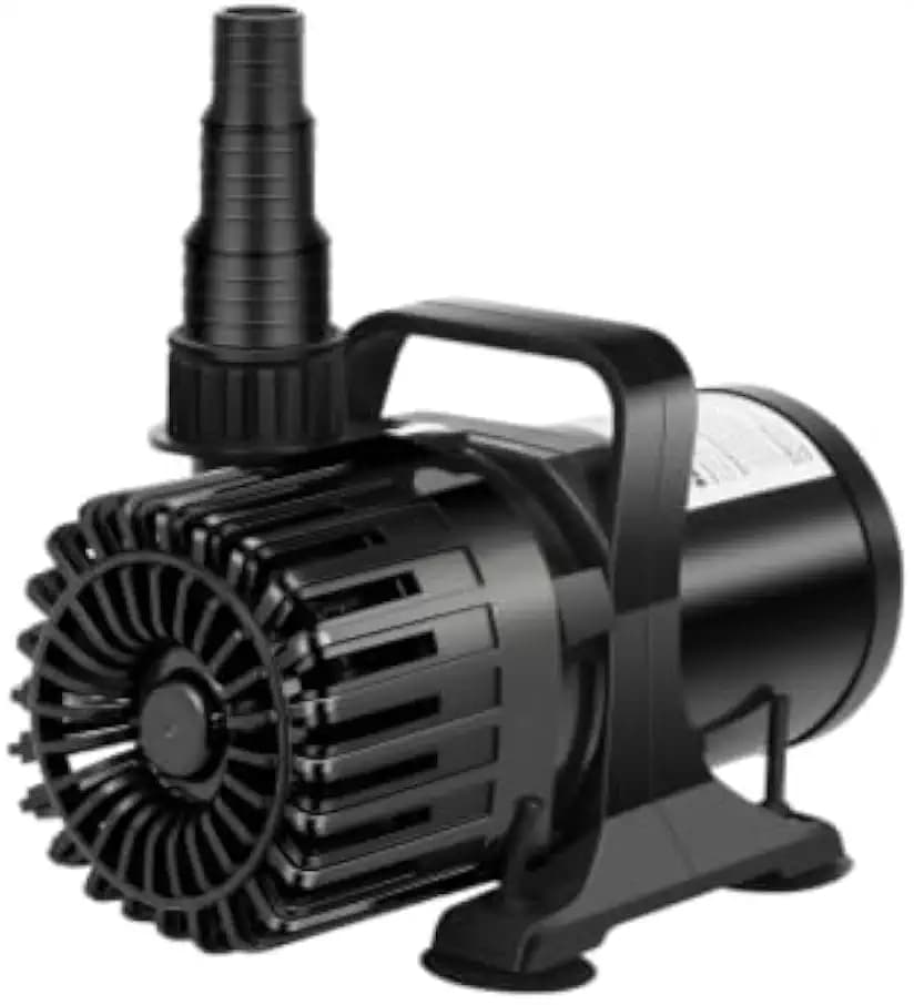 9000 GPH Pond Pump, 620W for Fish Ponds, Fountains & Waterfalls