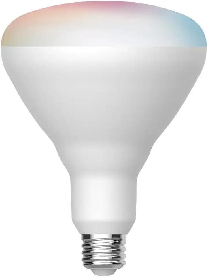 Satco S11284, BR40 Smart LED Bulb, WiFi, Color Changing, Light Bulb, 2700K