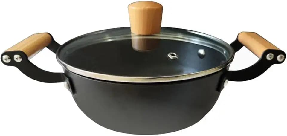 Baumalu - Gusseisentopf emailliert - Ø20 cm - schwarz