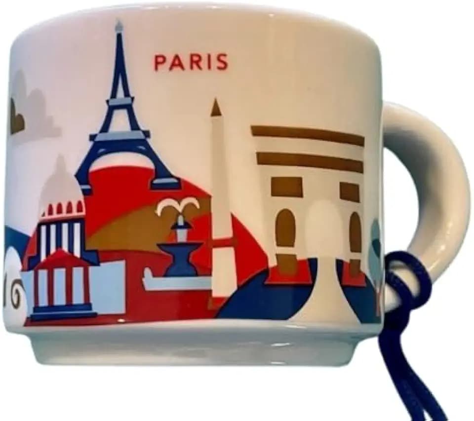 STARBUCKS You Are Here Paris Ornament/Espressotasse, 59 ml