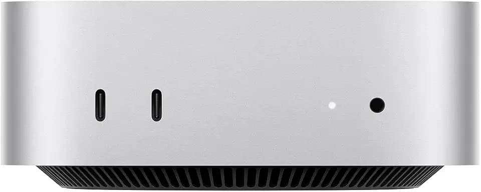 Apple Mac mini Desktop-PC mit M4-Chip, 10-Kern-CPU und 10-Kern-GPU: entwickelt für Apple Intelligence, 24 GB einheitlicher Speicher, 512 GB SSD, Gigabit-Ethernet